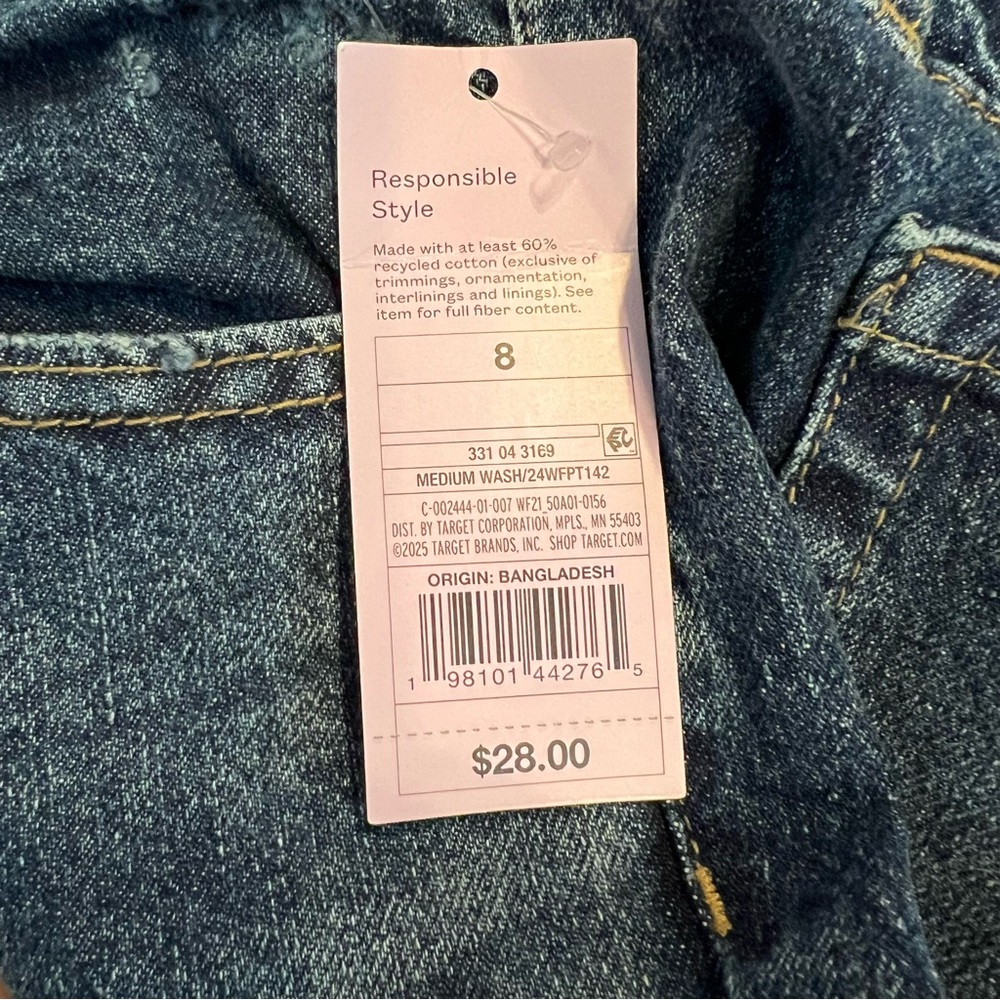 NWT Wild Fable Low Rise Bootcut Jeans Size 8 - Picture 8 of 10